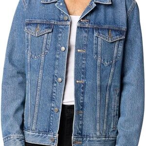 Levi's Blue Denim Jacket with Button Details